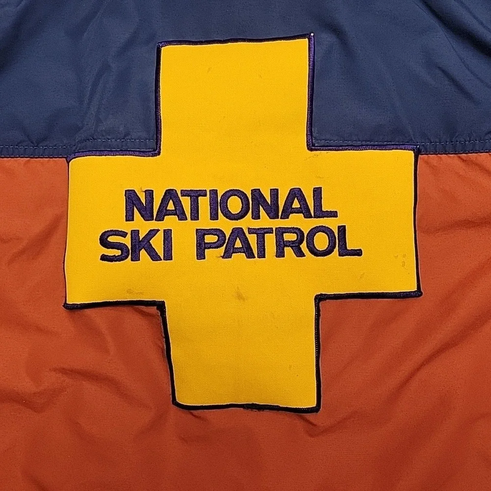 VTG The North Face Jacket Mens Large Orange National Ski‎ Patrol Made In USA